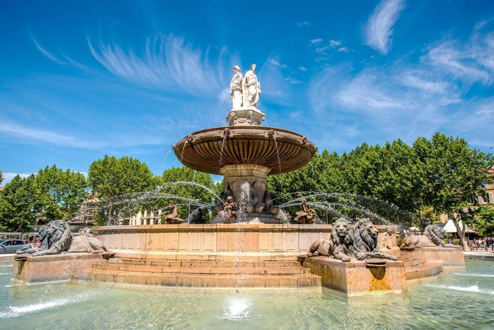 L'Amandier - Joli Appartement T3 Neuf Centre Ville A 2 Pas De La Rotonde Mirabeau Et Des Allees Provencales 普罗旺斯地区艾克斯 外观 照片